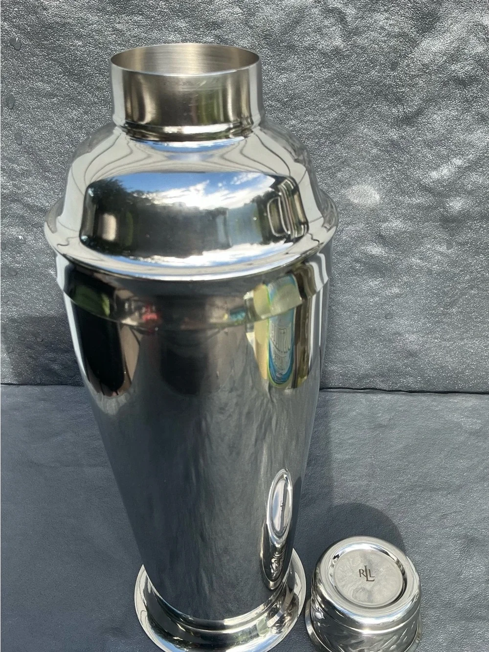 Ralph Lauren Equestrian Braid Stainless Steel Cocktail Shaker 550LR015-548